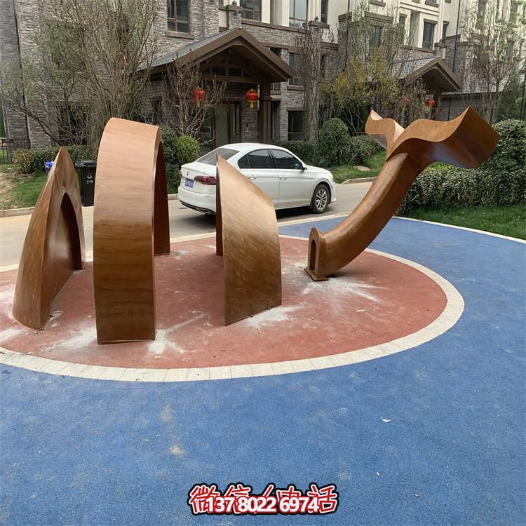 大型不锈钢景观博鱼平台镂空发光鲸鱼摆件