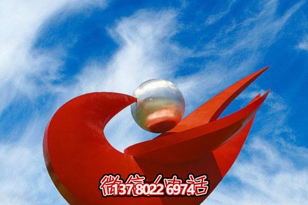 红色工艺鸽子博鱼平台——点缀你的公园广场