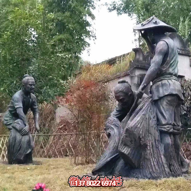 农忙艺术家博鱼平台中的劳作人物