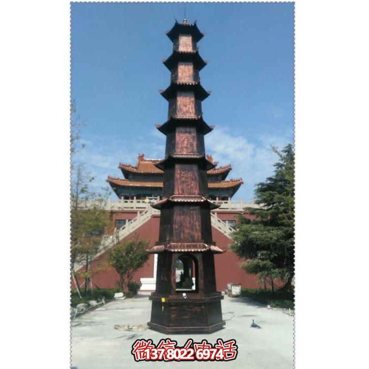 古典铜雕佛塔香炉珍藏大型宫廷博鱼平台
