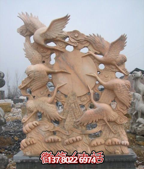 大型景观仙鹤博鱼平台,完美演绎晚霞红 大型景观仙鹤博鱼平台,完美演绎晚霞红