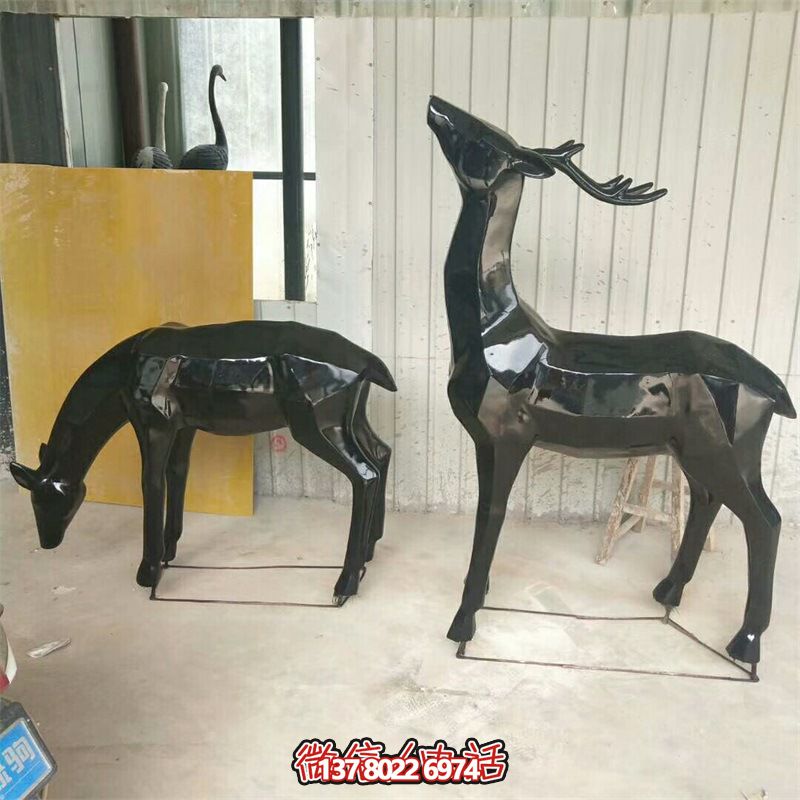 几何风格户外街道景观装饰品鹿博鱼平台