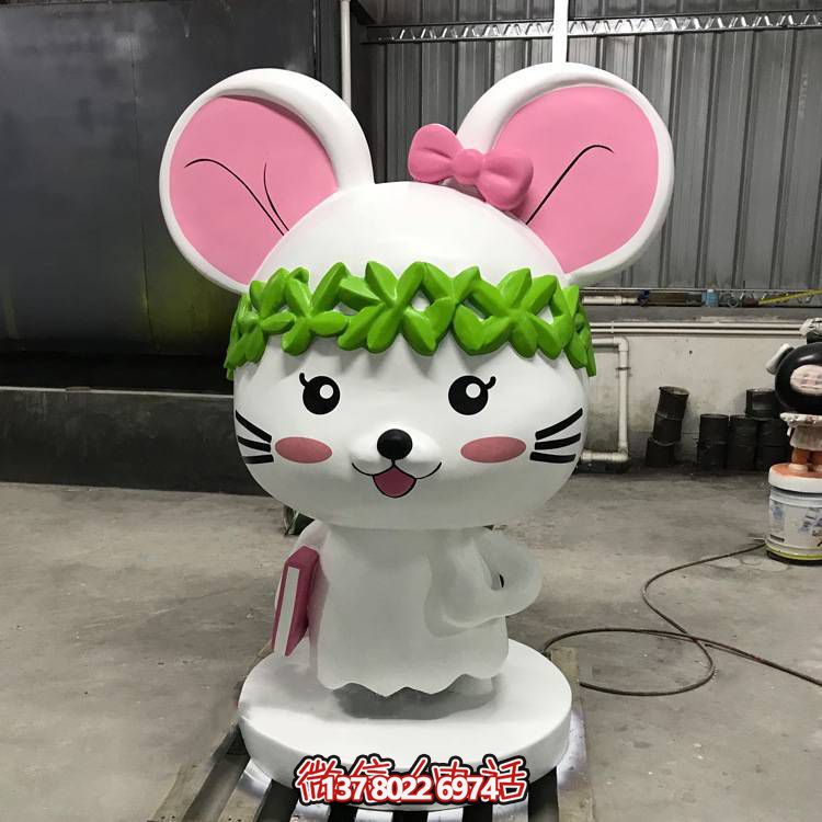 玻璃钢制动物景观摆件，专为幼儿园儿童打造