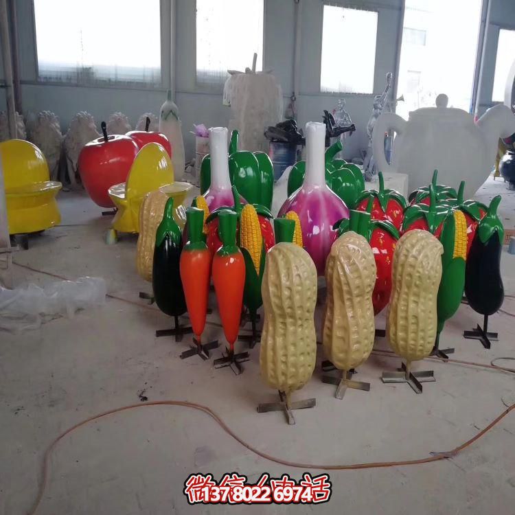 高品质玻璃钢博鱼平台，为您的园林景观提供新鲜水果蔬菜