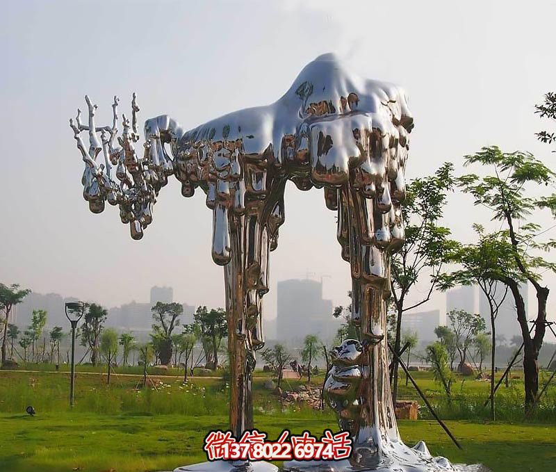 不锈钢博鱼平台拱门——传承抽象文化，融入人文精神
