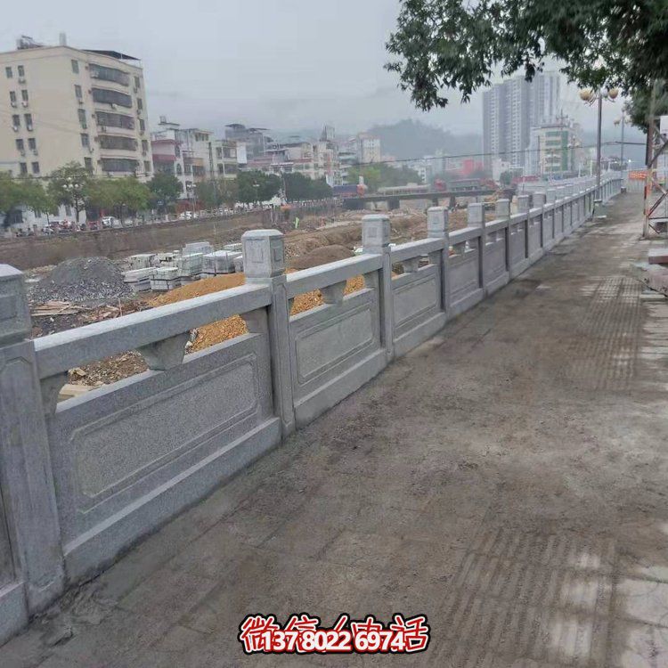 精美大理石博鱼平台围栏，美化您的城市河道