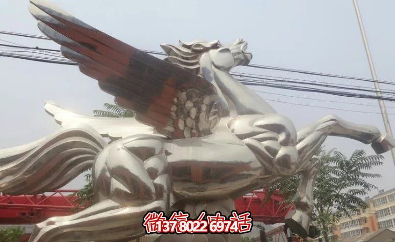 银色飞马玻璃钢博鱼平台