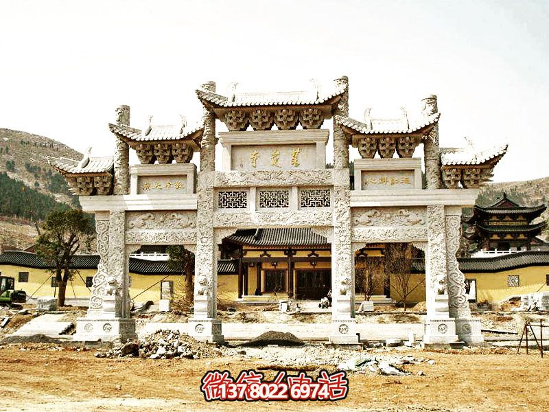 仿古斗拱牌坊，装点您的景区、寺院门前