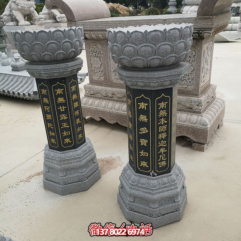 福州寺庙雕刻莲花花瓣出食台博鱼平台