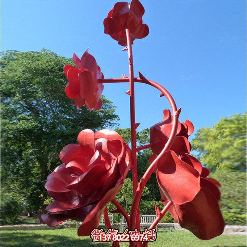 不锈钢玫瑰花博鱼平台
