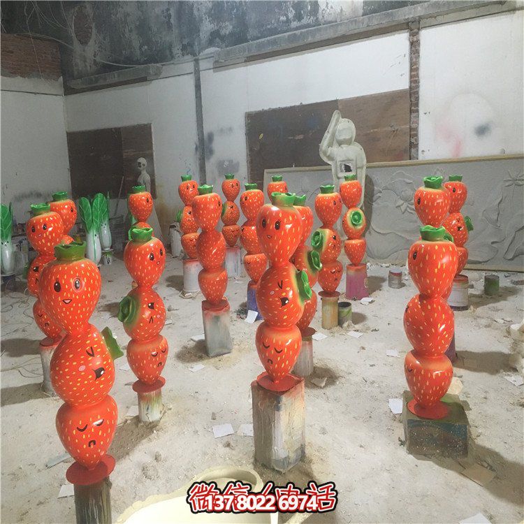 糖葫芦型卡通草莓博鱼平台