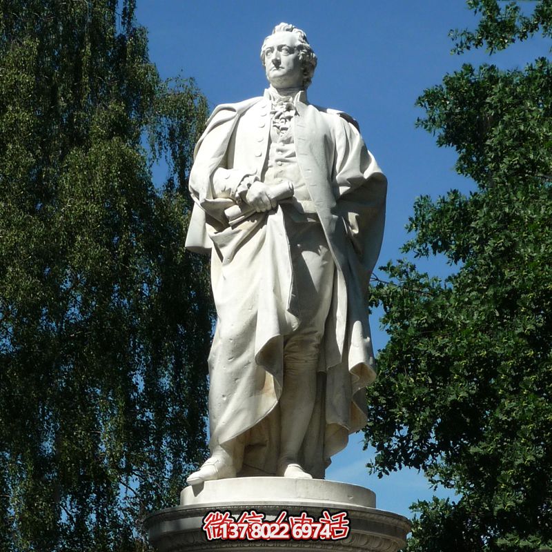 汉白玉广场世界著名科学家歌德博鱼平台