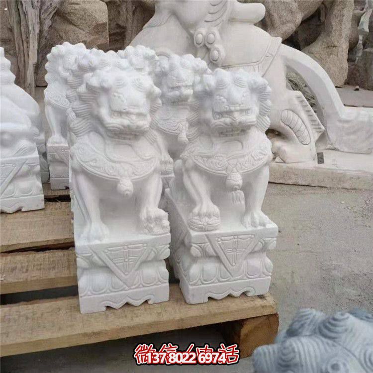 门口酒店大型石雕镇宅招财狮子博鱼平台