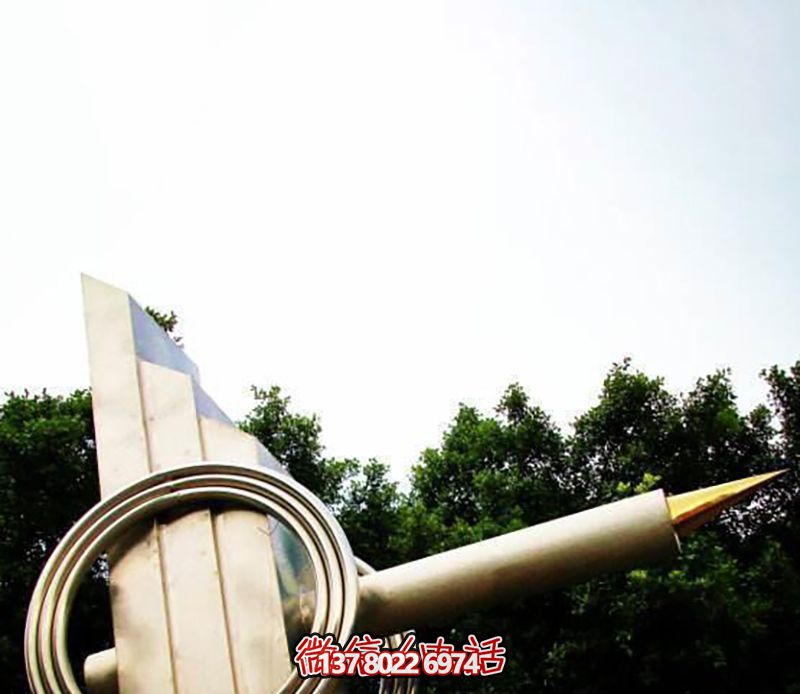 公园学校创意不锈钢喷金烤漆创意钢笔博鱼平台