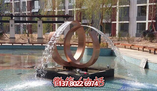 公园不锈钢喷泉博鱼平台