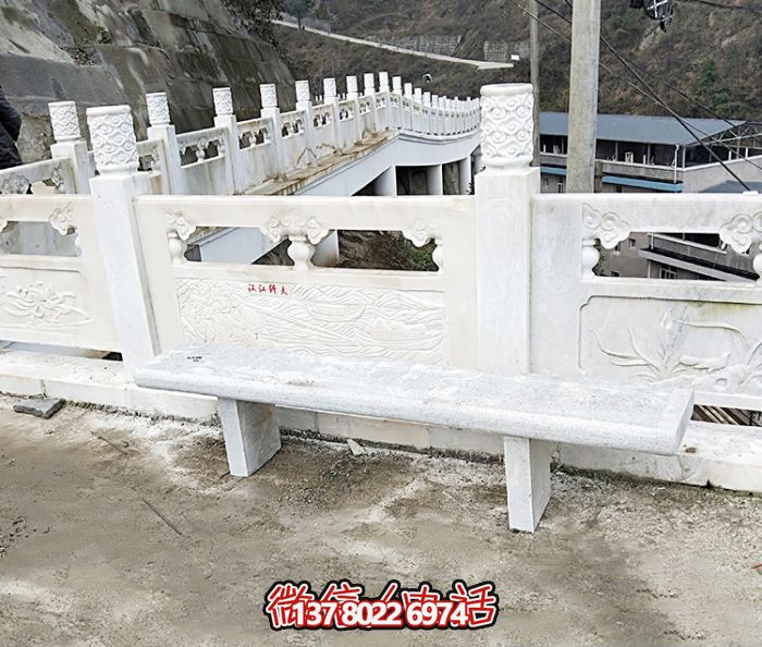 山区景观山道护栏汉白玉楼栏杆