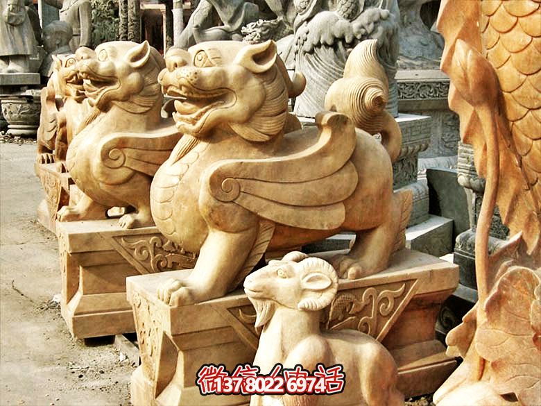 户外景区黄蜡石石雕镇宅辟邪貔貅博鱼平台