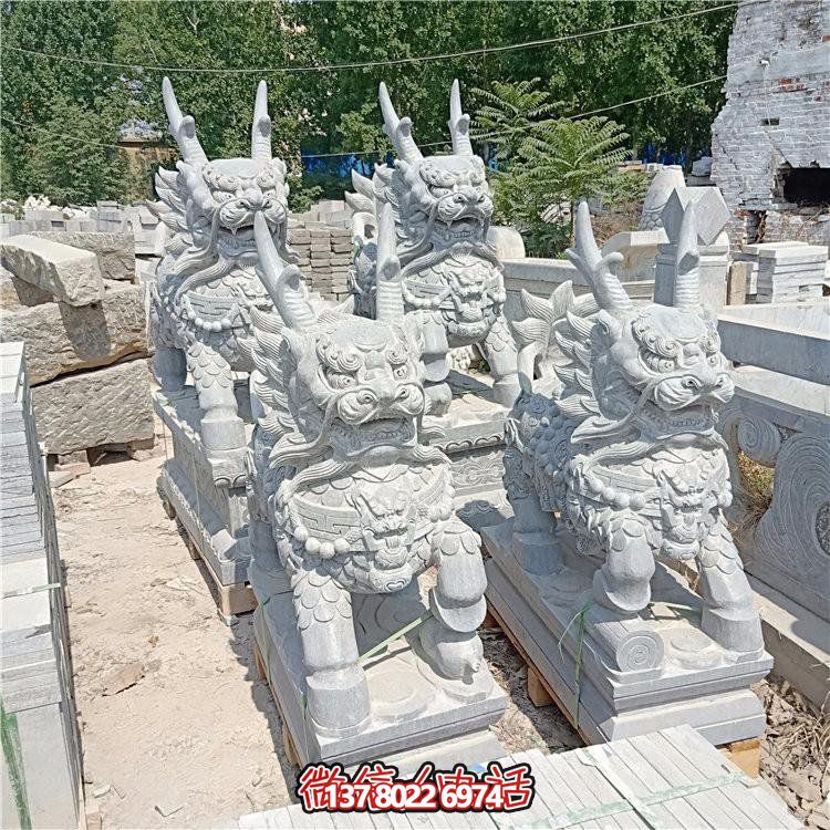 麒麟石雕神兽博鱼平台