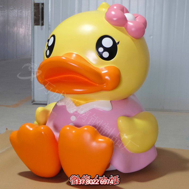 室内彩绘鸭子博鱼平台