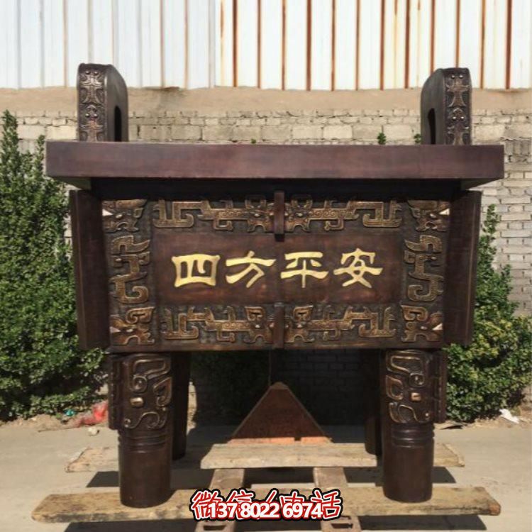景区寺庙大型青铜器鼎博鱼平台