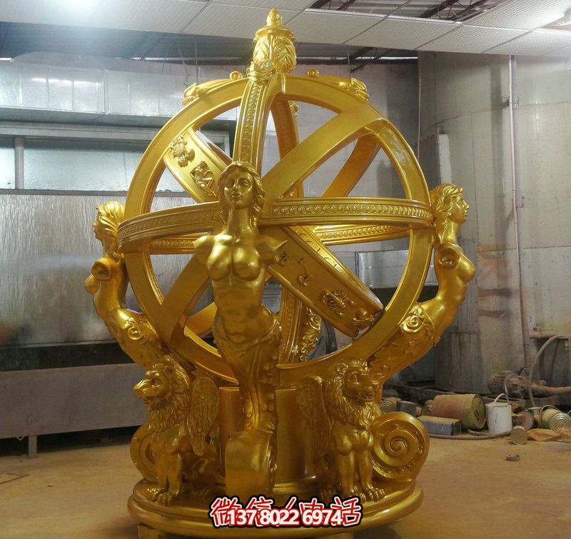 商场广场摆放的不锈钢喷漆美人鱼博鱼平台