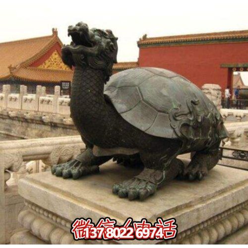 户外广场大型寺庙摆件龙龟博鱼平台