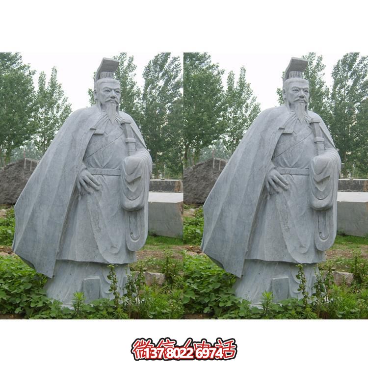 大理石石雕户外古代人物博鱼平台