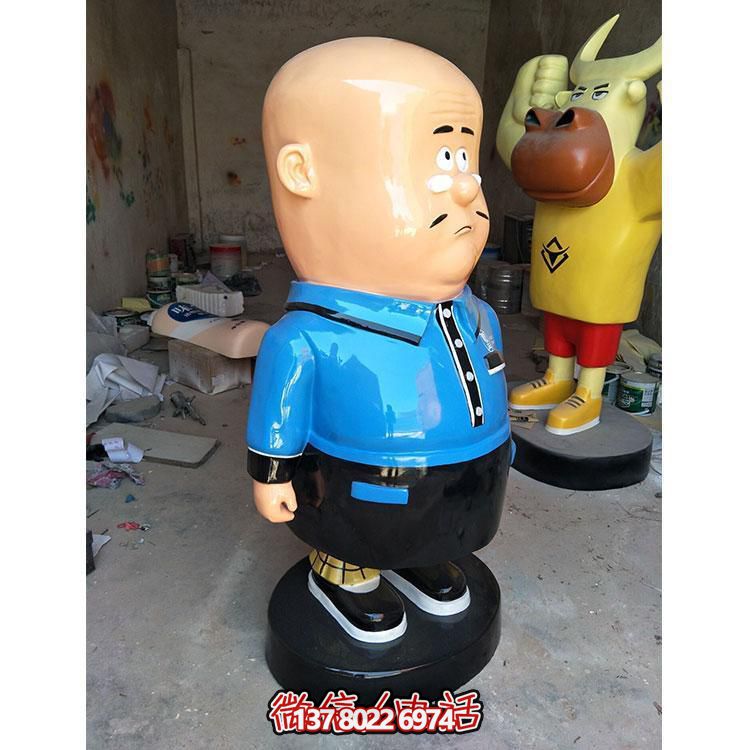 商场摆放玻璃钢卡通动画片小品人物博鱼平台
