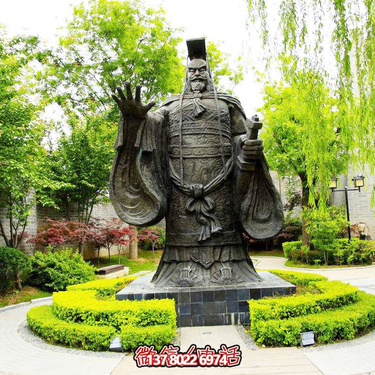 公园园林大型古代帝王秦始皇青博鱼平台 公园园林大型古代帝王秦始皇青博鱼平台