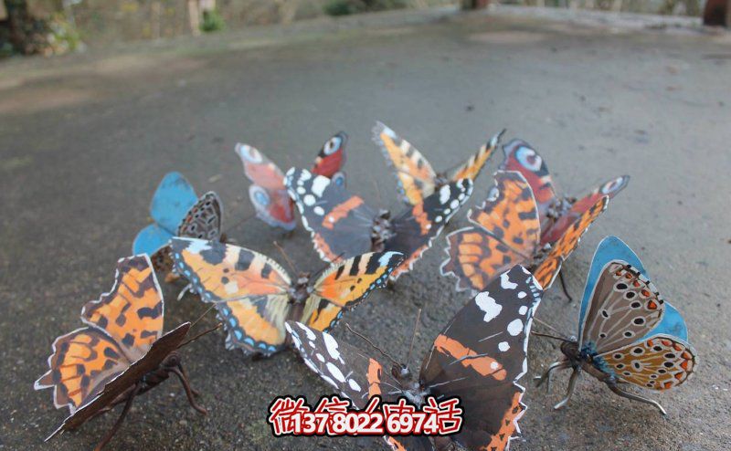 多只玻璃钢仿真蝴蝶博鱼平台