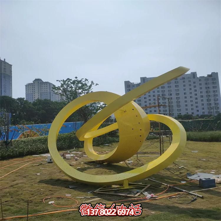 不锈钢抽象艺术造型博鱼平台酒店广场地产售楼处景观摆件