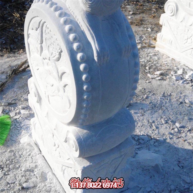 庭院门口大型镇宅辟邪抱鼓石博鱼平台摆件