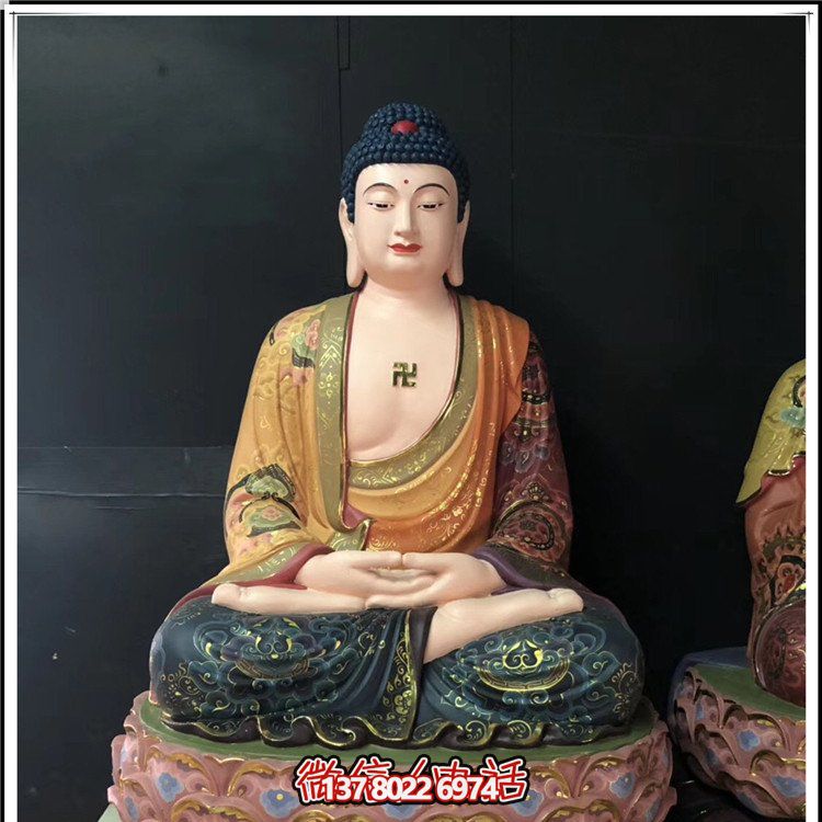 玻璃钢寺庙佛像景观如来博鱼平台