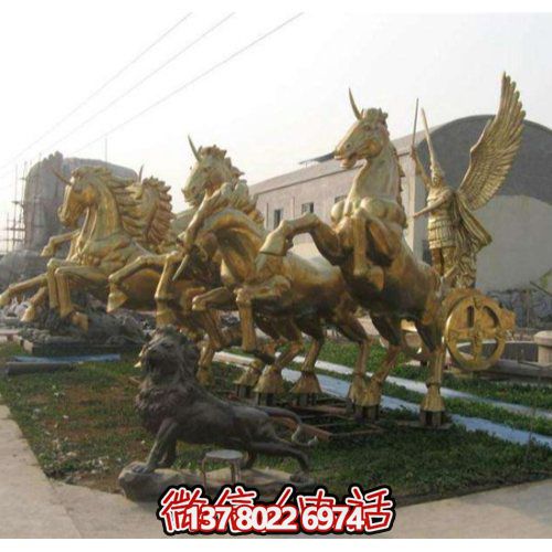 景区大型阿波罗战车景观博鱼平台