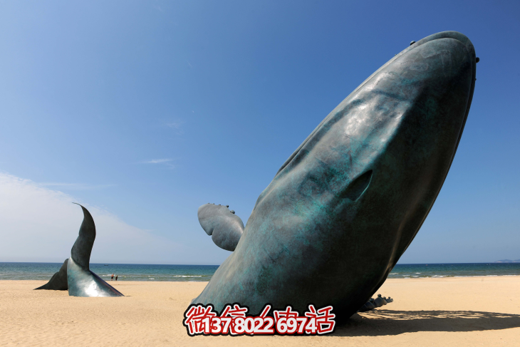 户外海豚创意不锈钢沙滩上的海豚博鱼平台
