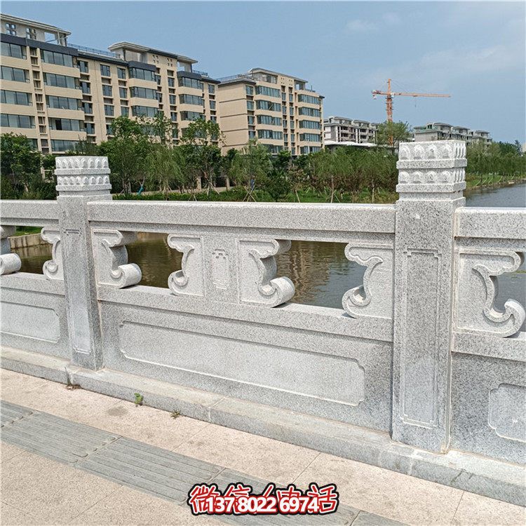 大理石石雕户外景观栏杆栏板博鱼平台