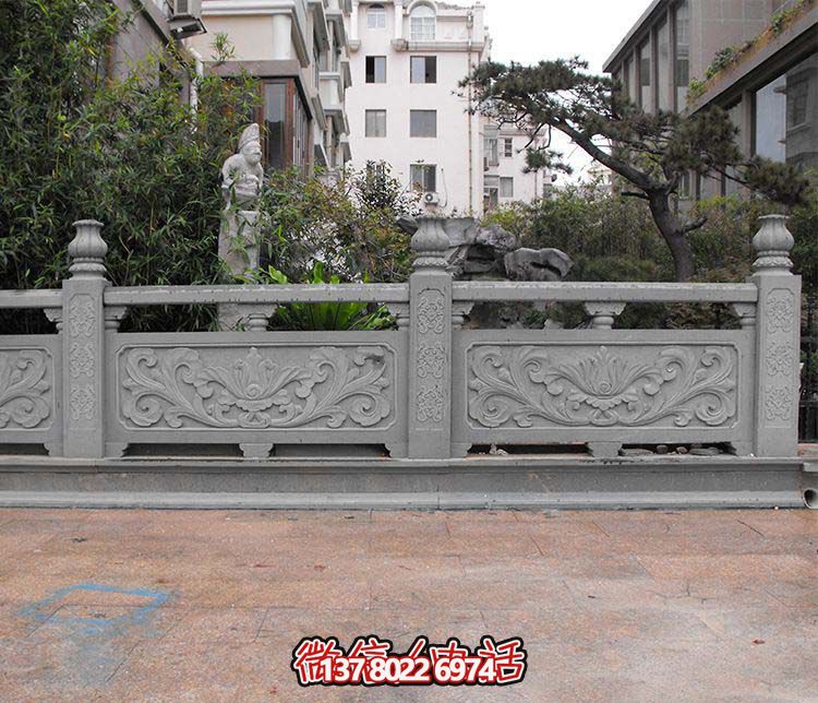 别墅景观桥栏杆浮雕装饰摆件