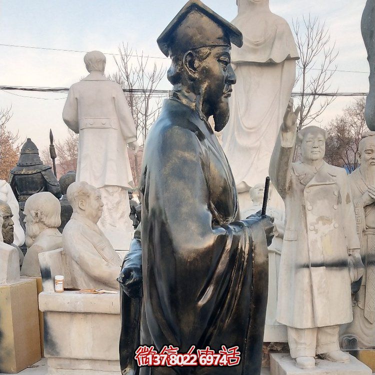 玻璃钢仿铜古代人物博鱼平台