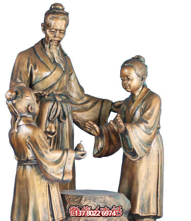 校园铜雕孔融让梨博鱼平台