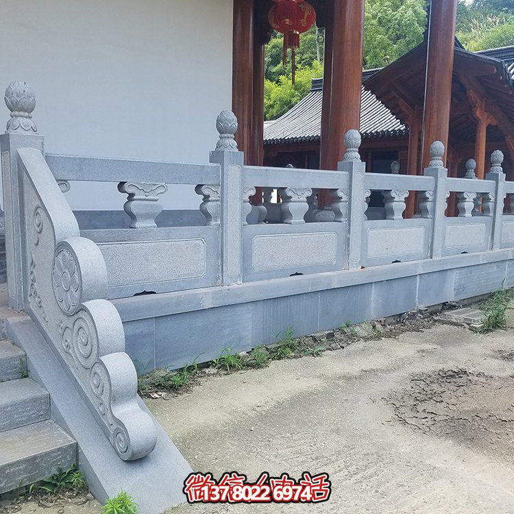 校园大理石石雕庭院围栏护栏博鱼平台