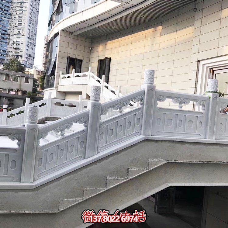 别墅小区户外大理的护栏博鱼平台