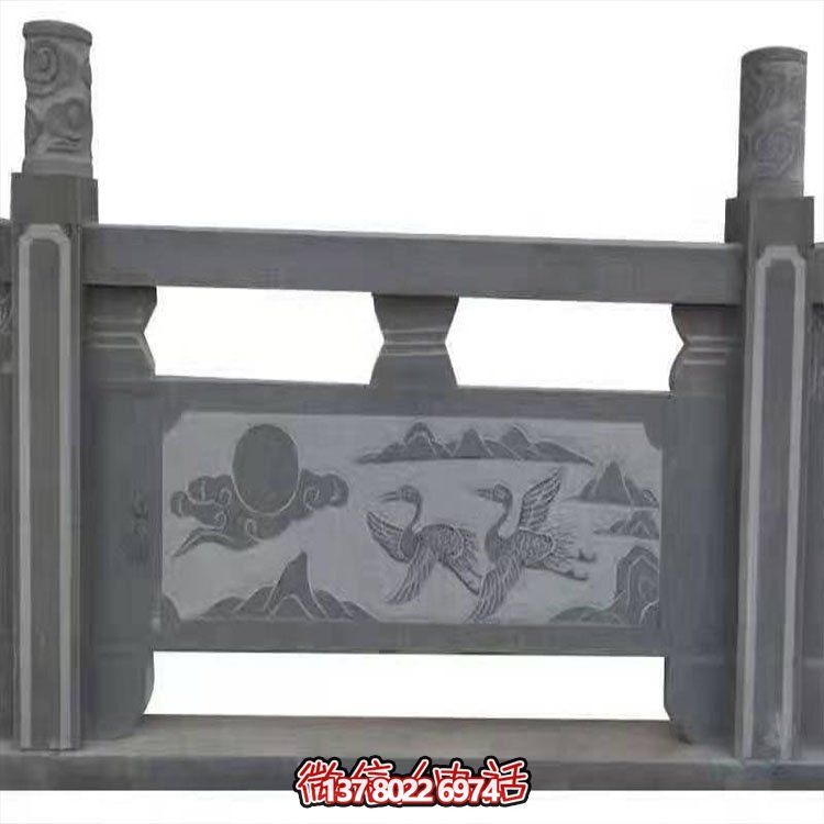 大理石石雕户外景观栏杆栏板博鱼平台