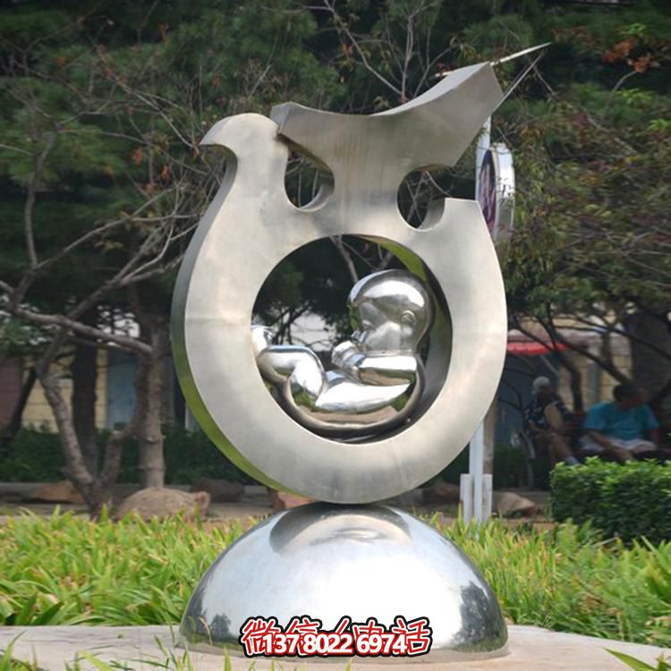 不锈钢鸽子博鱼平台抽象和平鸽广场园林动物博鱼平台