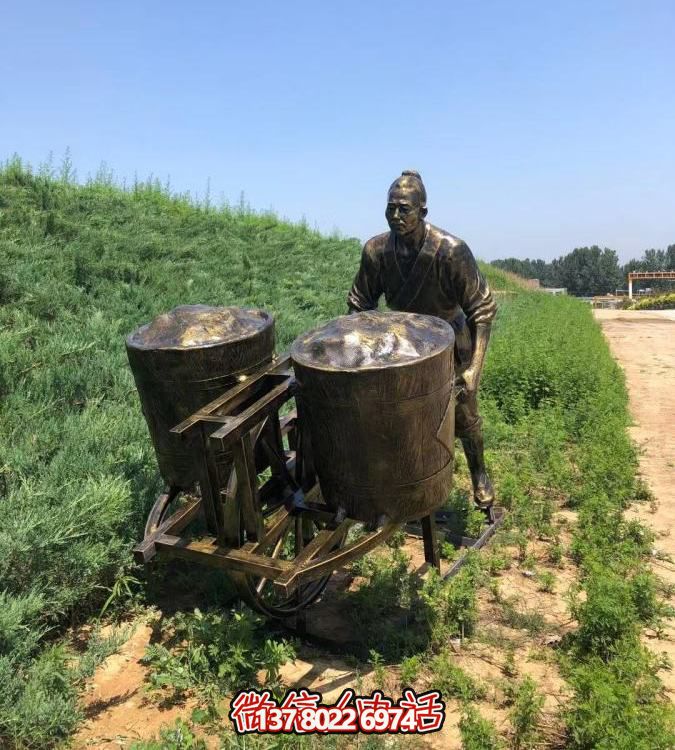 户外草坪大型情景小品人物博鱼平台