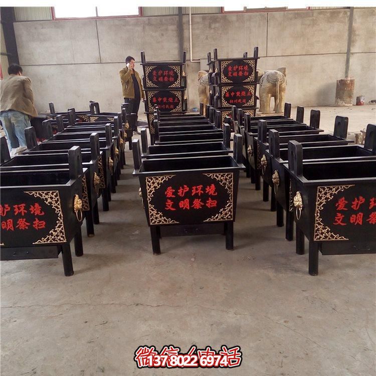 铜雕宗教寺庙香炉鼎博鱼平台
