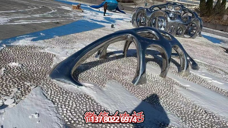 不锈钢镂空景观博鱼平台